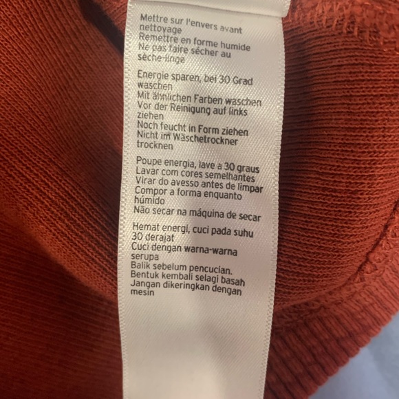 Topshop Terracotta Ribbed Knit Cropped Cami - Picture 6 of 8